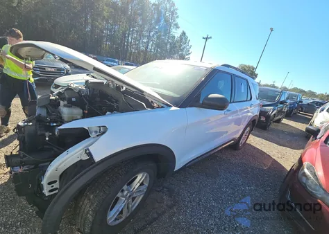 2021 Ford Explorer Xlt z USA, uszkodzony, nr VIN 1FMSK7DH2MGB35694